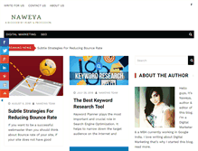 Tablet Screenshot of naweya.com